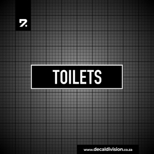 Office Sign - Toilets